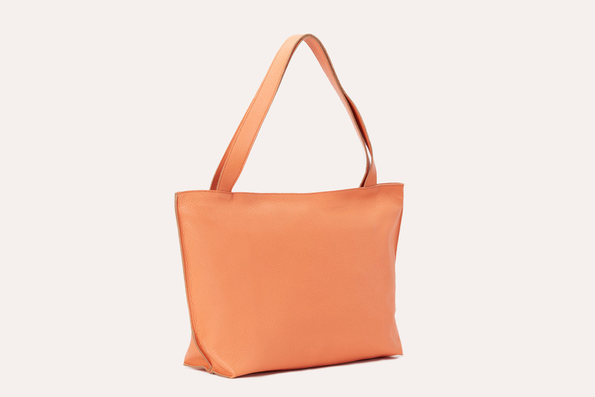 On the Go Leather Tote