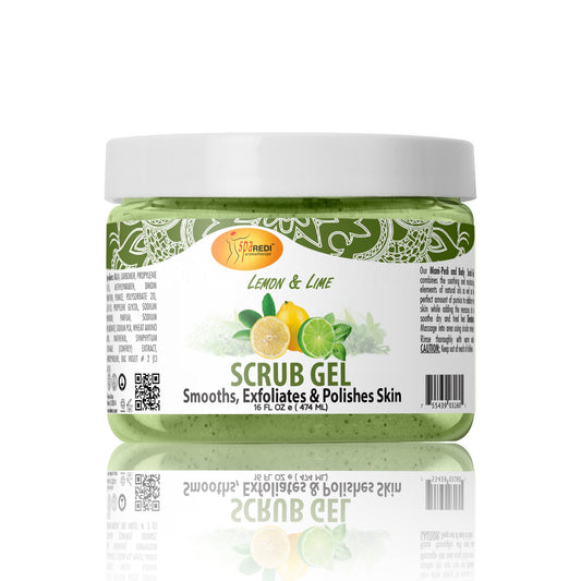 Spa Redi - Scrub Gel - Lemon & Lime  16oz