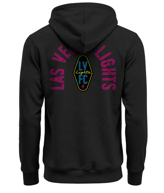 Las Vegas Lights FC True Glory Fleece Pullover Hoodie - Black