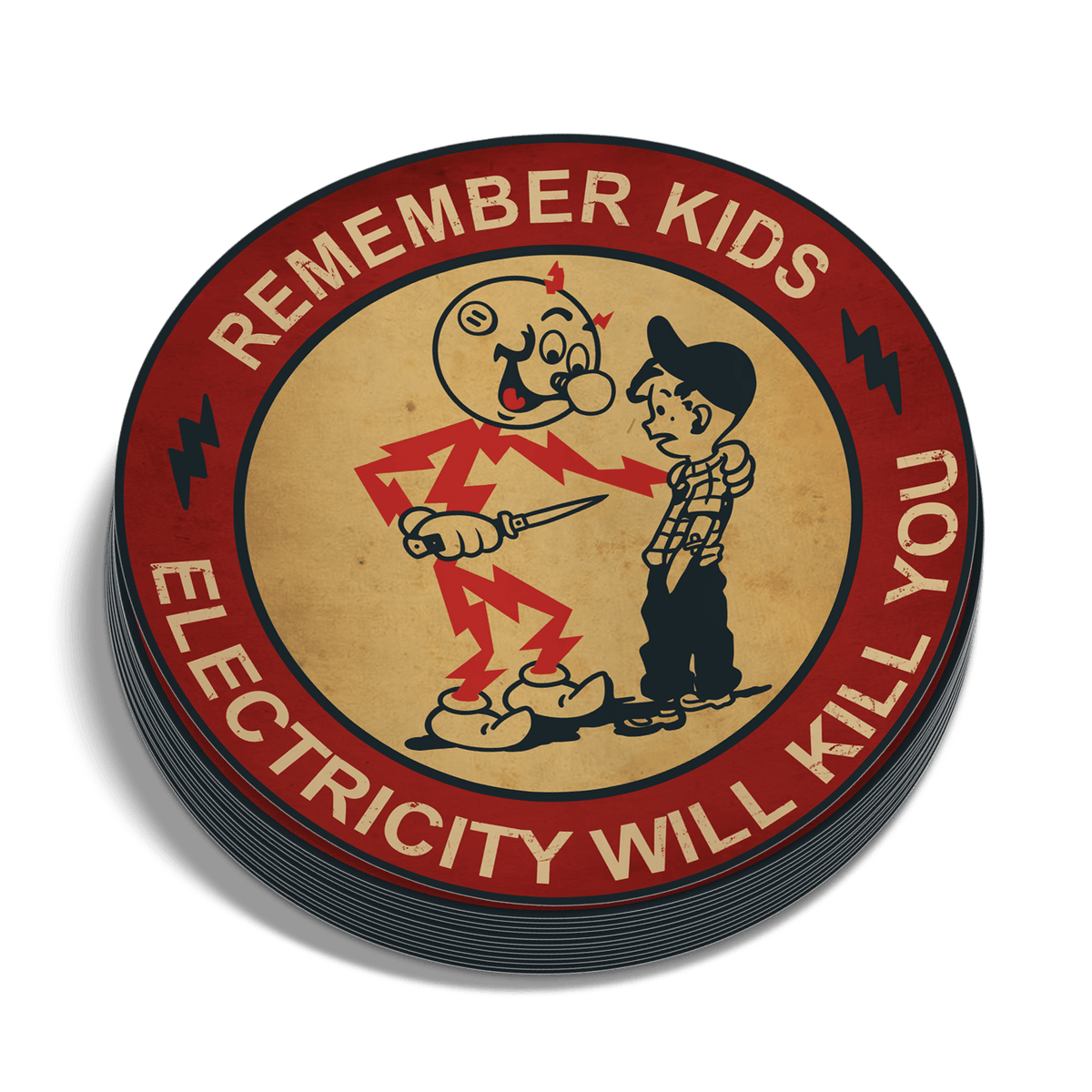 Remember Kids 5-Inch Decal