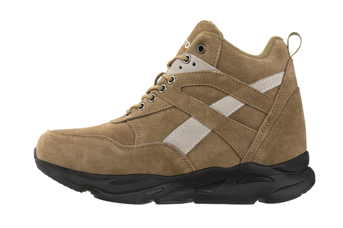 CALTO S33596 4-Inch Taller Olive Green Sneakers