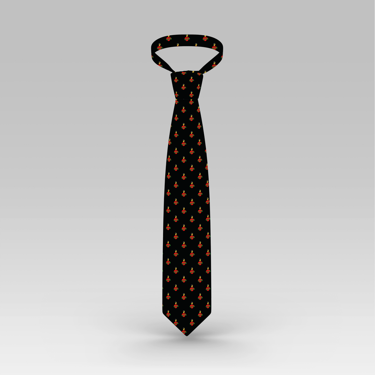Extra-Long Sacred Heart of Jesus Necktie