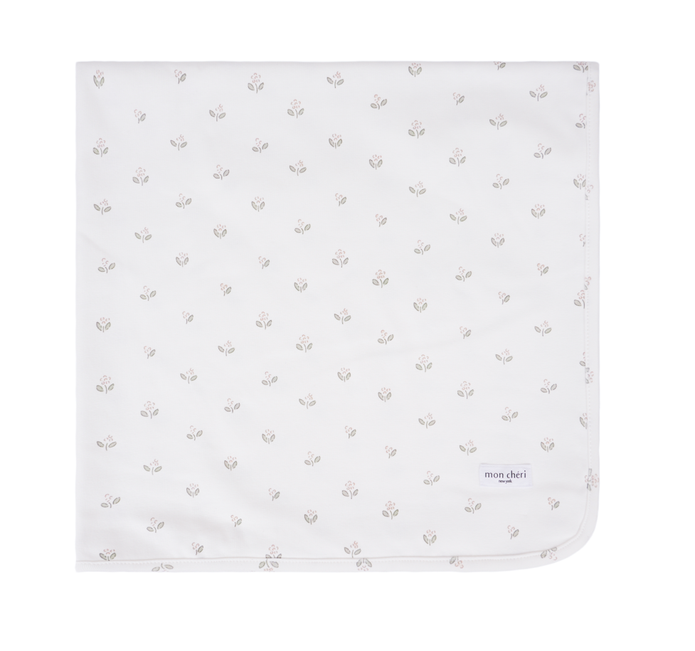 Floral Print Footie - Cotton