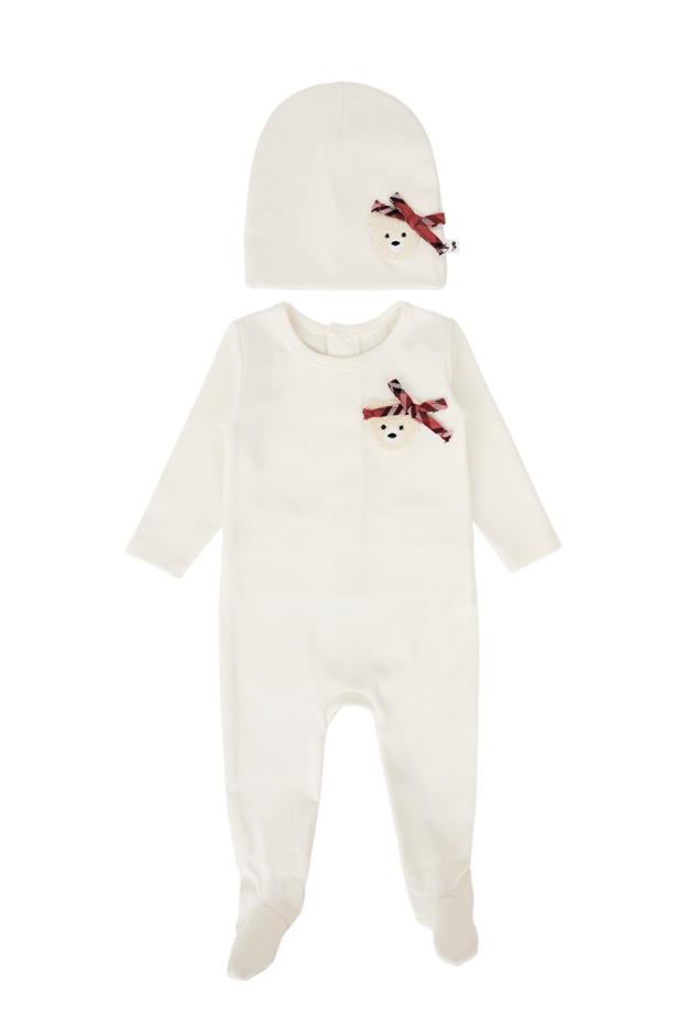 Bear Footie - Cotton