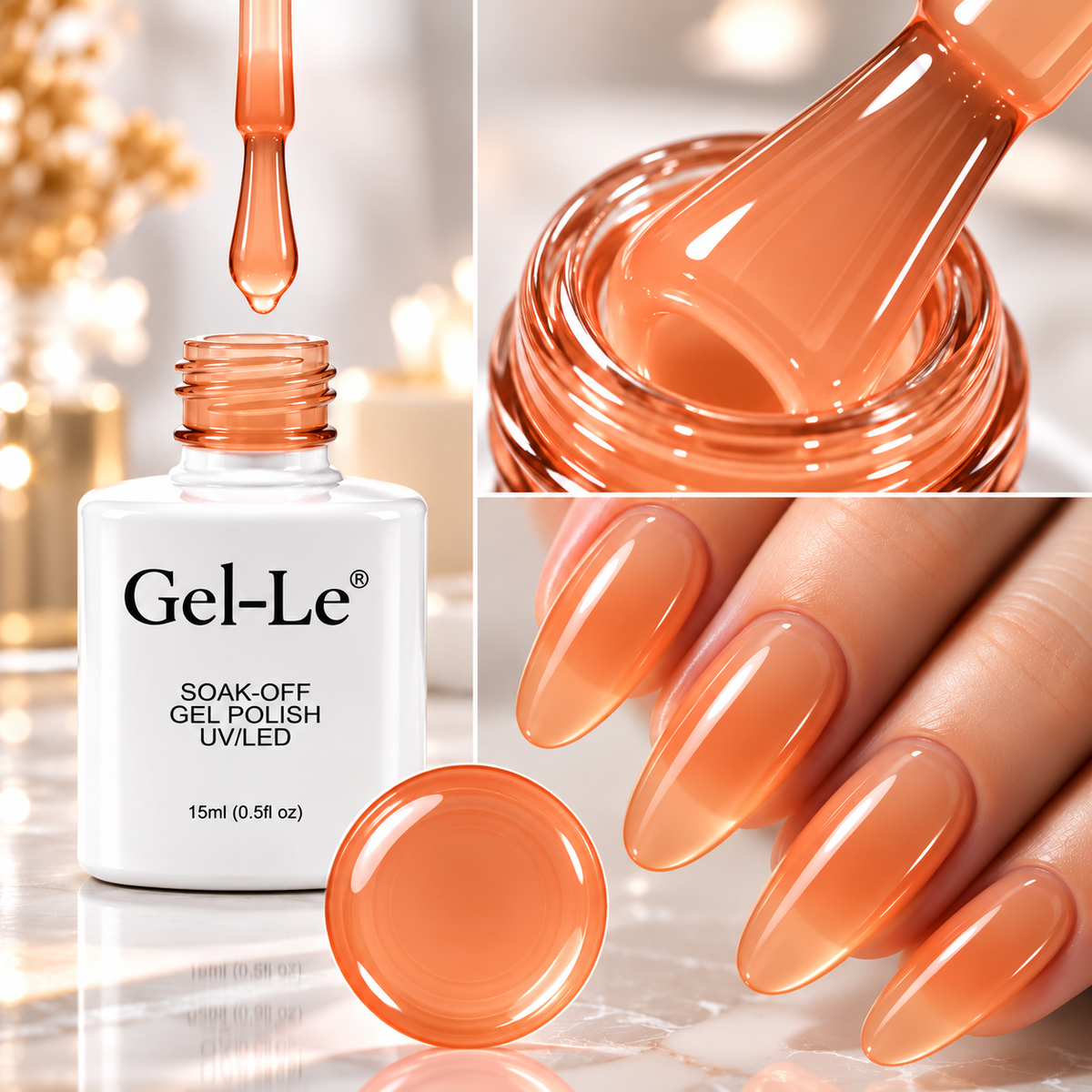 Gel-Le Stay in The Nude (Translucent Gel) T07