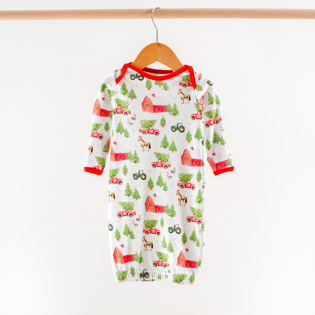 Christmas Tree Farm Organic Cotton Pajamas for Kids