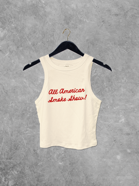 All American Smoke Show, Americana Summer Micro-Ribbed Tank
