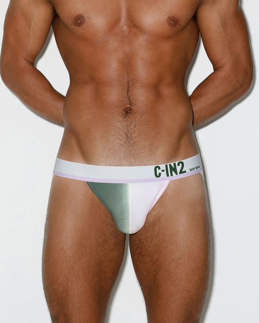 Dip Dye Jock in Lilac Green