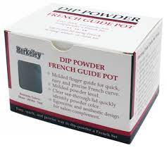 Dip Powder French Guide & Storage Pot - Gray
