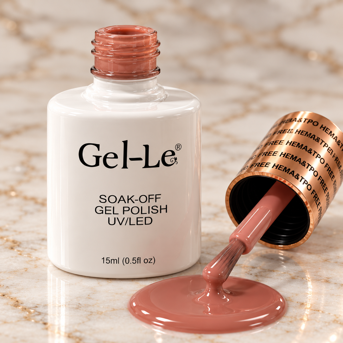 Gel-Le HEMA & TPO-Free Gel - HT12 - Toasted Beige