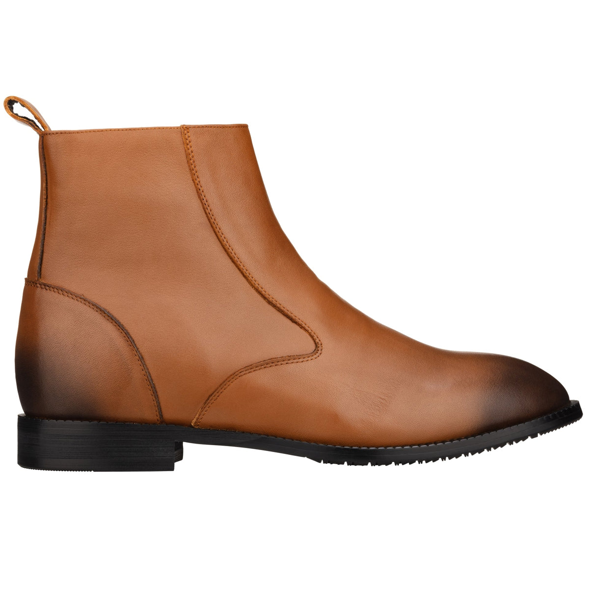 TOTO K33094 Zipper Boot – 2.6 Inch Height Increase (Light Brown)