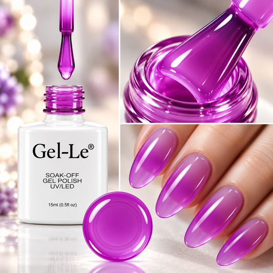 Gel-Le Purple Passion (Translucent Gel) T06
