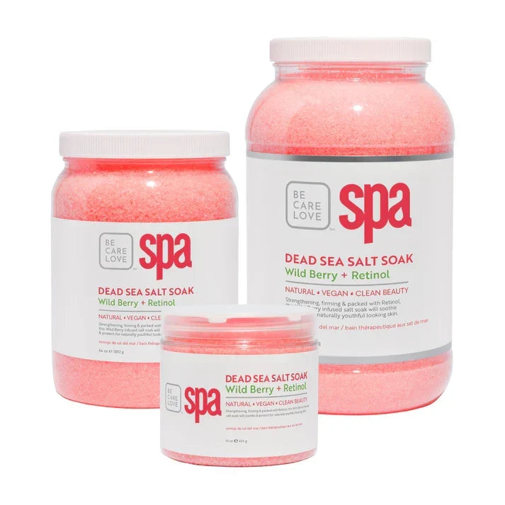BCL Spa - Wild Berry + Retinol - Dead Sea Salt Soak