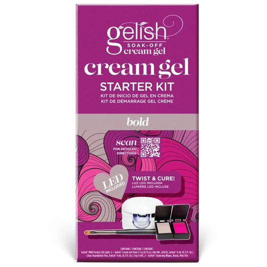 Gelish Cream Gels Bold Starter Kit