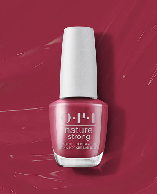 OPI Nature Strong Nail Lacquer - NAT014 Give A Garnet