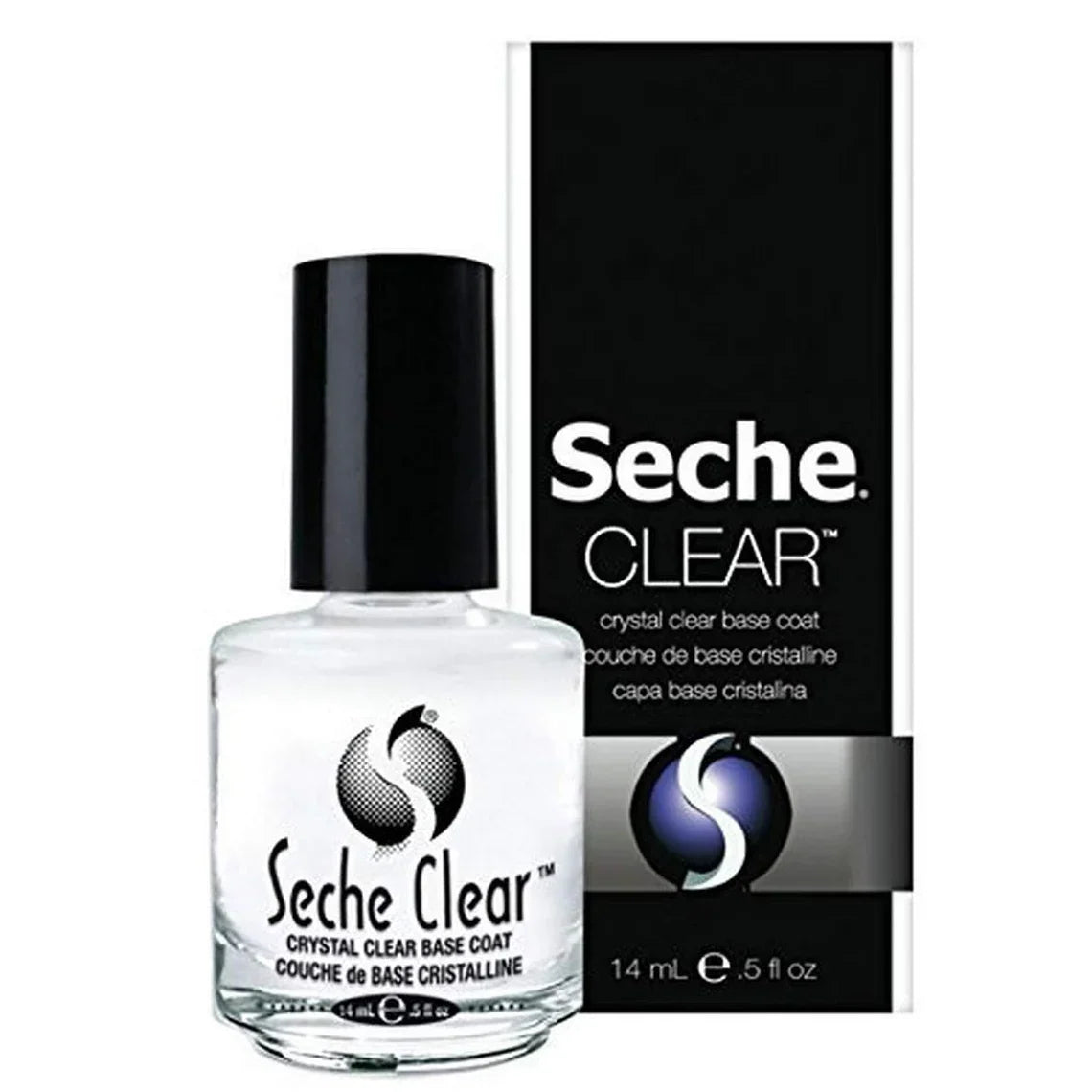Seche - Clear - Crystal Clear Base Coat .5oz