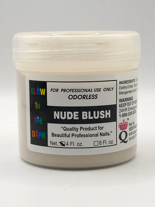 Glow in the Dark Acrylic Powder - Nude Blush, 4 oz