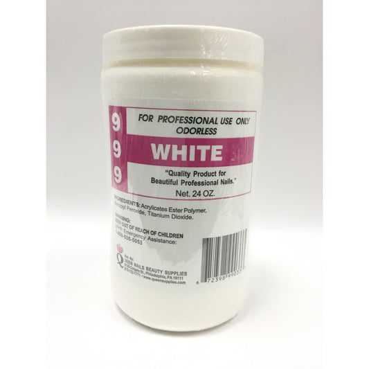 999 White Acrylic Powder, 24 oz