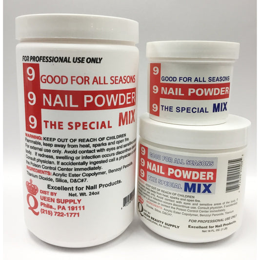 999 Red Summer Mix Acrylic Powder, 25 lbs