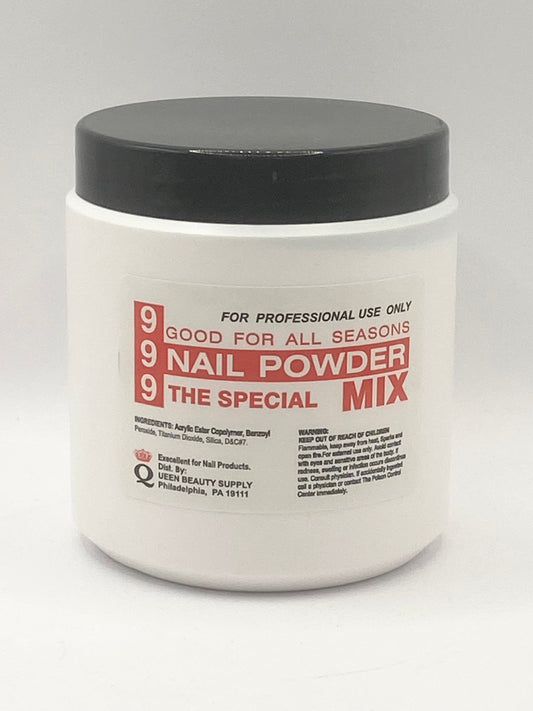 999 Red Summer Mix Acrylic Powder, 16 oz