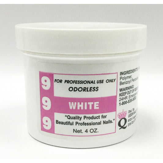 999 White Acrylic Powder, 4 oz
