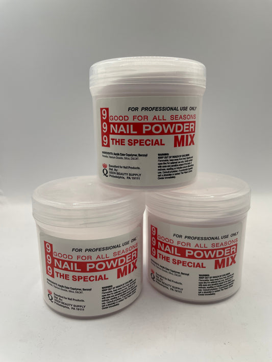 999 Red Summer Mix Acrylic Powder, 4 oz