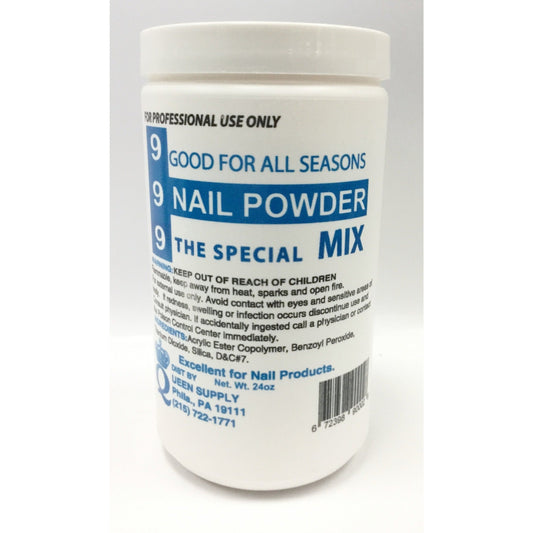 999 Blue Winter Mix Acrylic Powder, 24 oz