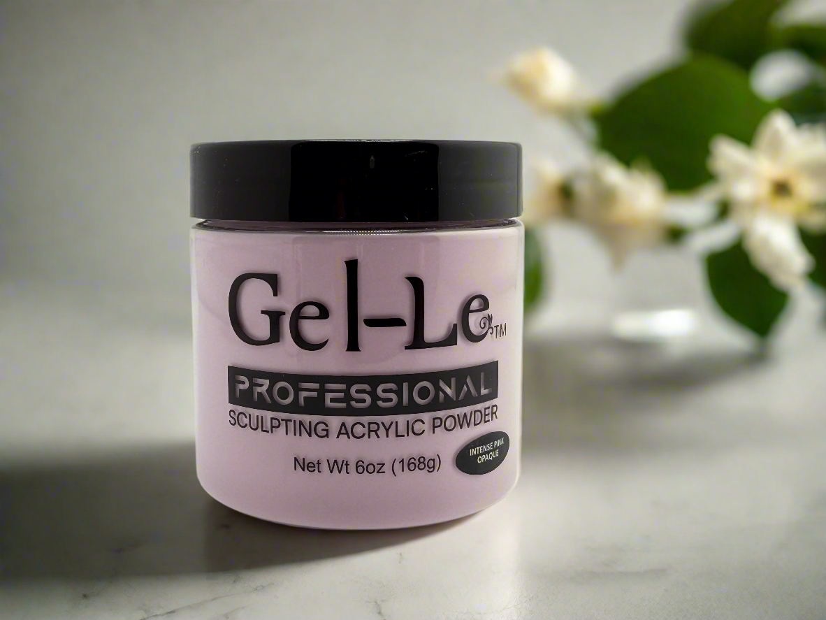 Gel-Le - Acrylic Powder - Intense Pink Opaque
