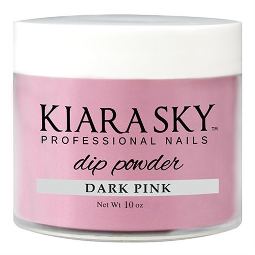 Kiara Sky Dip Powder - 402DM Dark Pink 10oz (Dip Powder)