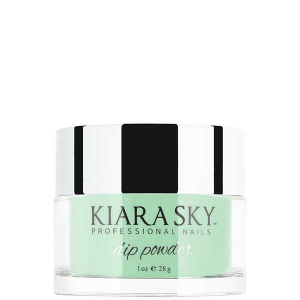 Kiara Sky Glow Dip Powder, 116 Hint of Mint, 1 oz
