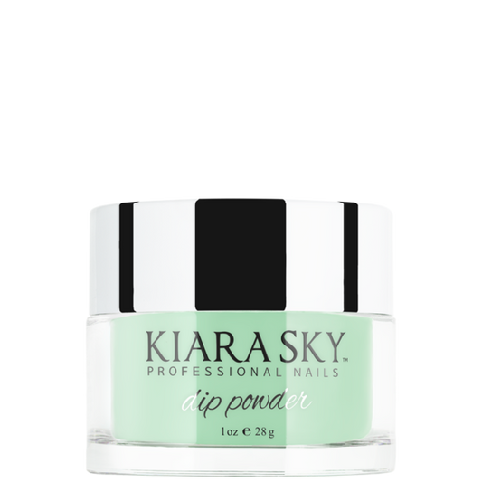 Kiara Sky Glow Dip Powder, 116 Hint of Mint, 1 oz