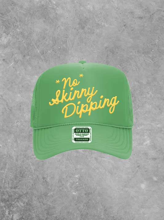 Underground OG: *No* Skinny Dipping, (Gold) PUFF Trucker Hat