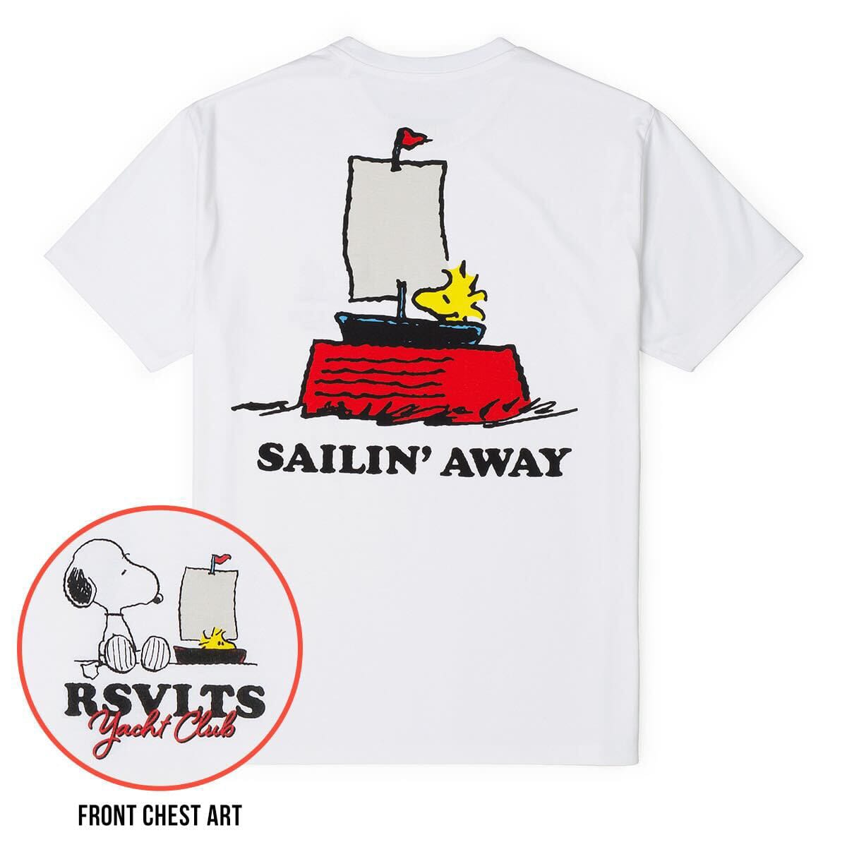 Peanuts “Sailin' Away” – Crewneck Tee