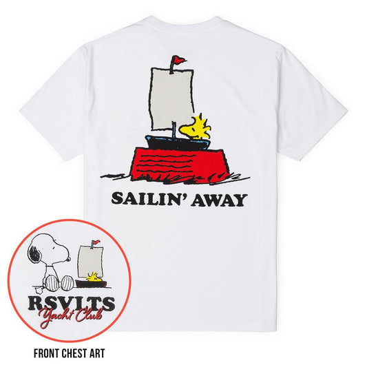 Peanuts “Sailin' Away” – Crewneck Tee