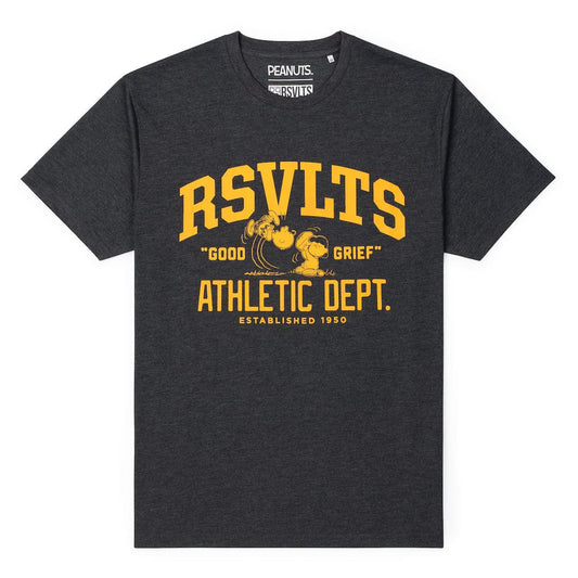 Peanuts “Good Grief Athletic Dept.” – Crewneck Tee