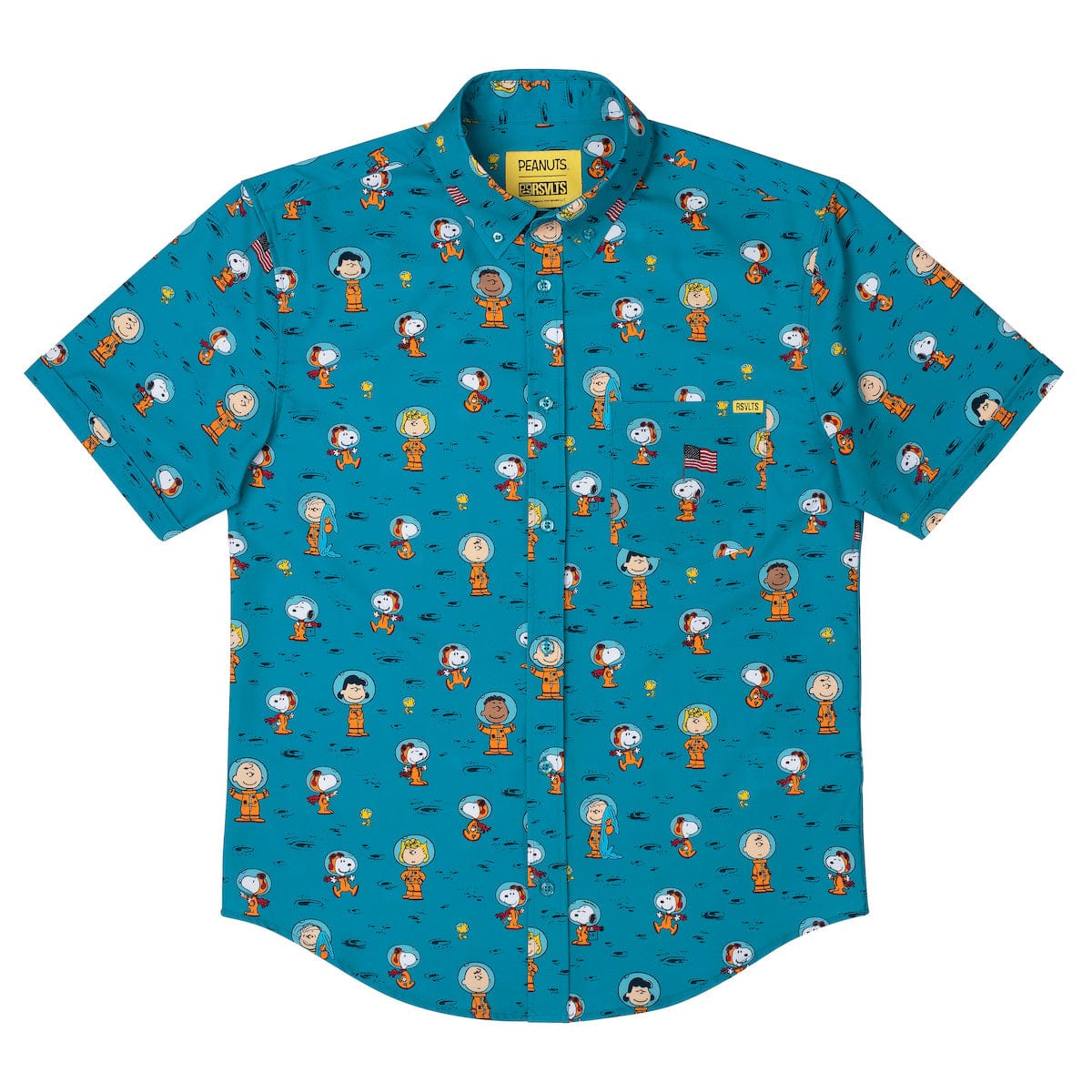 Peanuts “Astro 'Nuts” – KUNUFLEX Short Sleeve Shirt