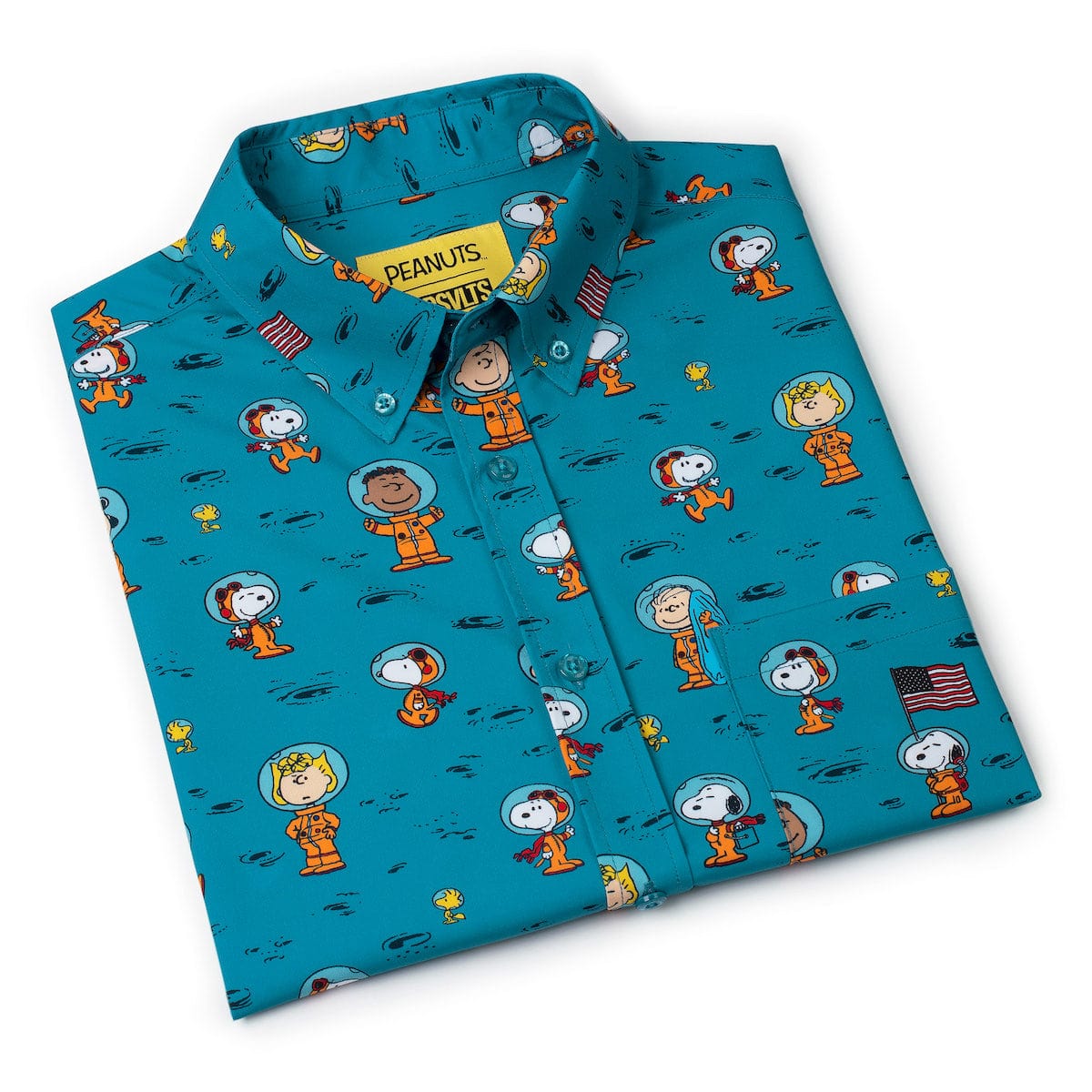 Peanuts “Astro 'Nuts” – KUNUFLEX Short Sleeve Shirt