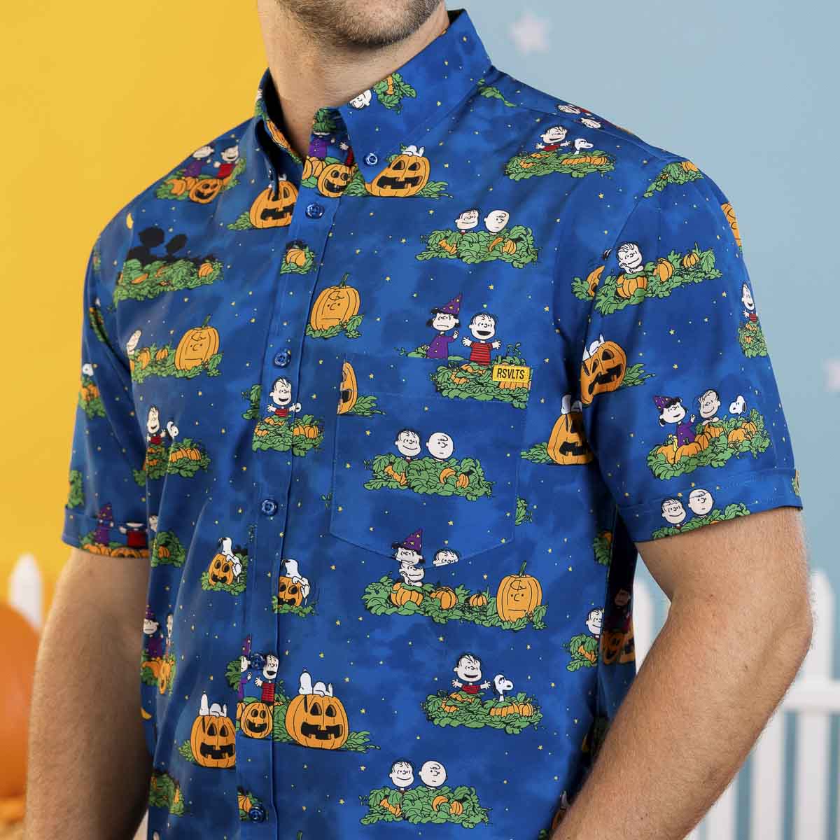 Peanuts “It's the Great Pumpkin!” – KUNUFLEX Short Sleeve Shirt