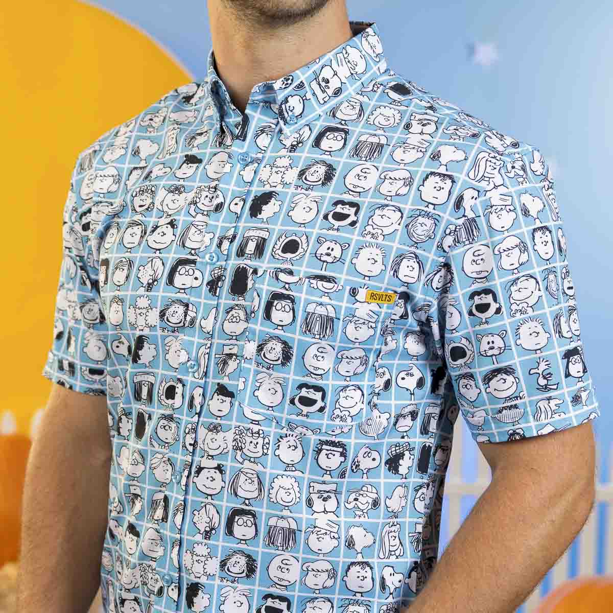 Peanuts “The Peanut Gallery” – KUNUFLEX Short Sleeve Shirt