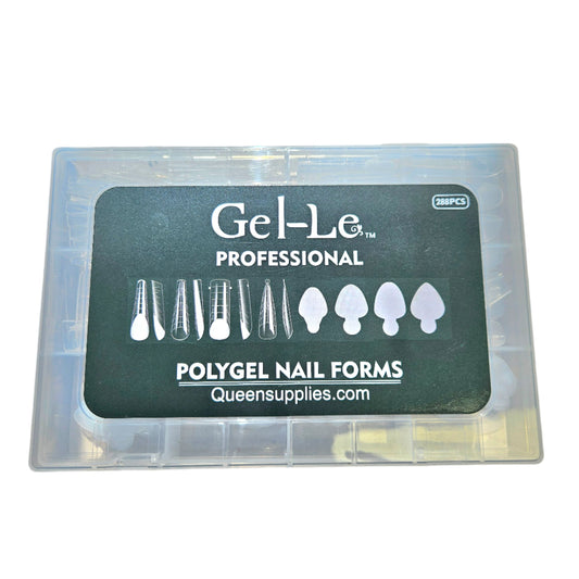 Gel-Le - Polygel Nail Forms (288 pcs)
