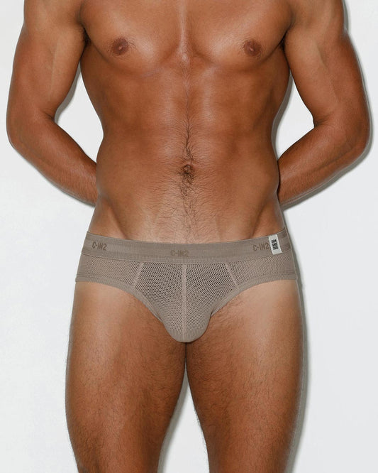 Rough Knit Low Rise Brief – Sardinia Tan