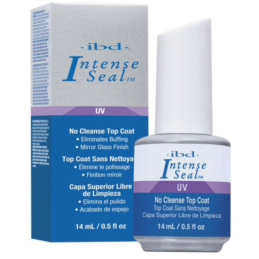 IBD Intense Seal LED/UV No-Cleanse Top Coat - 0.5 oz